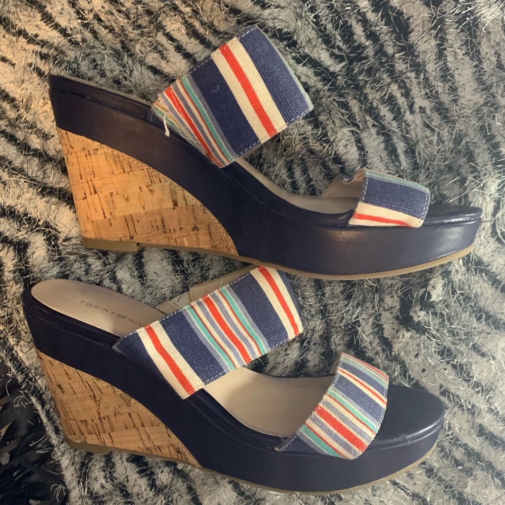Tommy Hilfiger slip on heels 7M